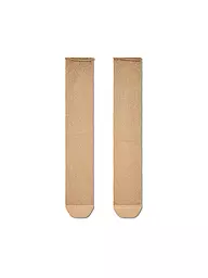 HAPPY SOCKS | Calcetines de mujer CRINKLY GLITTER SOCK beige / dorado | Oro