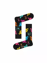 HAPPY SOCKS | Calcetines de mujer DOG 36-40 negro | Negro