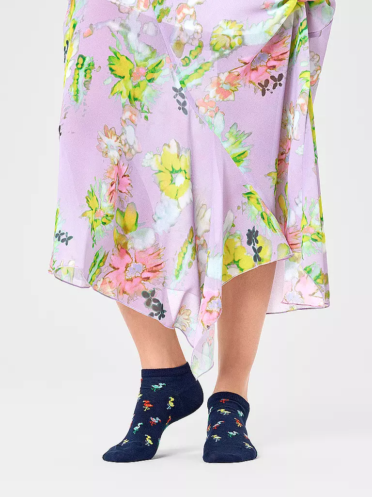 HAPPY SOCKS | Calcetines de mujer FLAMINGO 36-40 azul marino | Azul oscuro