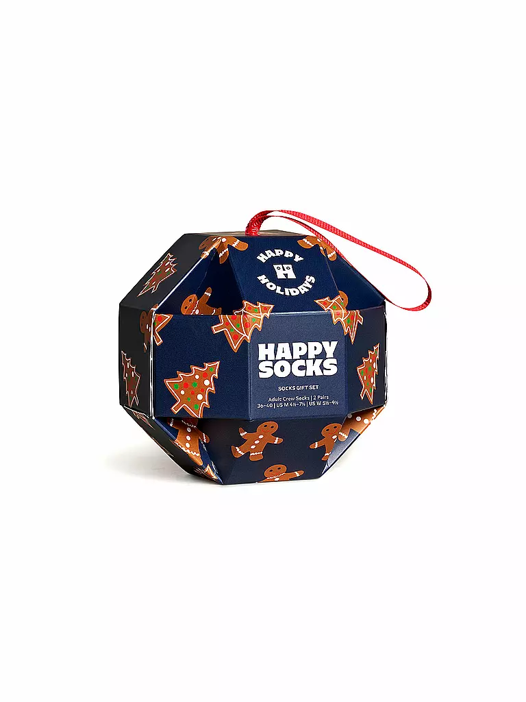 HAPPY SOCKS | Calcetines de mujer GINGERBREAD COOKIES 36-40 navy | 