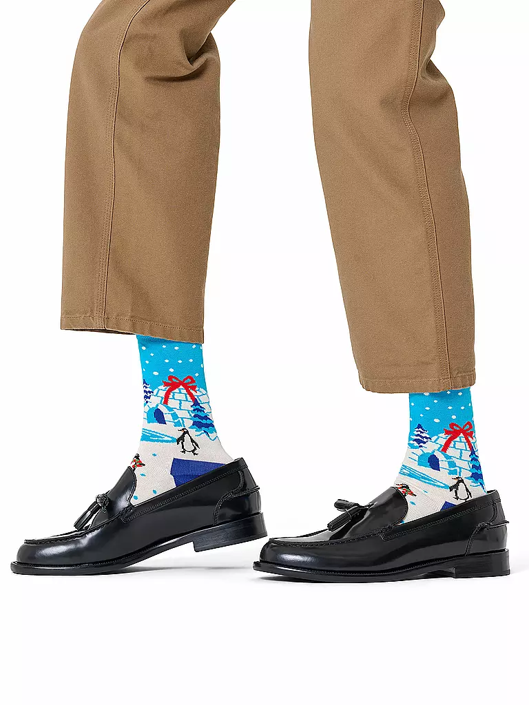 HAPPY SOCKS | Calcetines de mujer IGLOO 36-40 white | Blanco