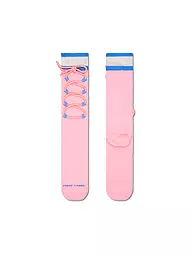 HAPPY SOCKS | Calcetines de mujer LACE SNEAKER SOCK 36-40 rosa claro | Rosa