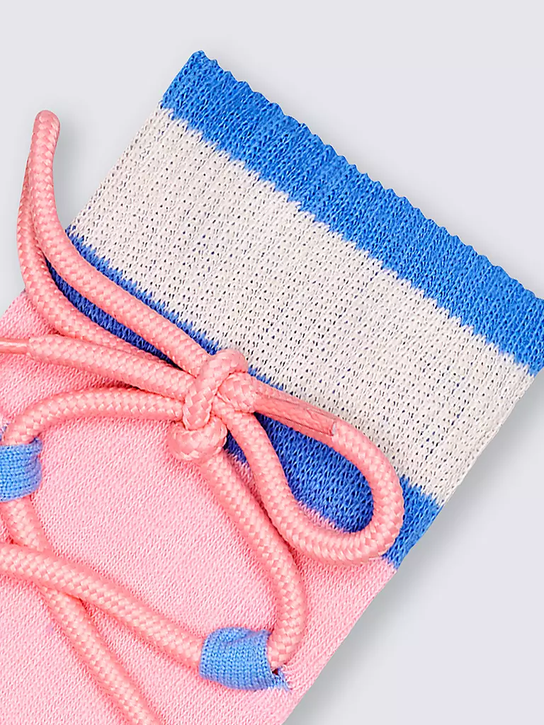 HAPPY SOCKS | Calcetines de mujer LACE SNEAKER SOCK 36-40 rosa claro | Rosa
