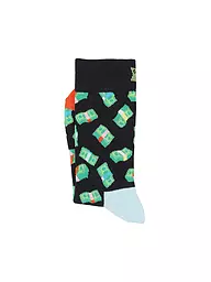 HAPPY SOCKS | Calcetines de mujer MONEY MONEY 36-40 azul marino | Azul