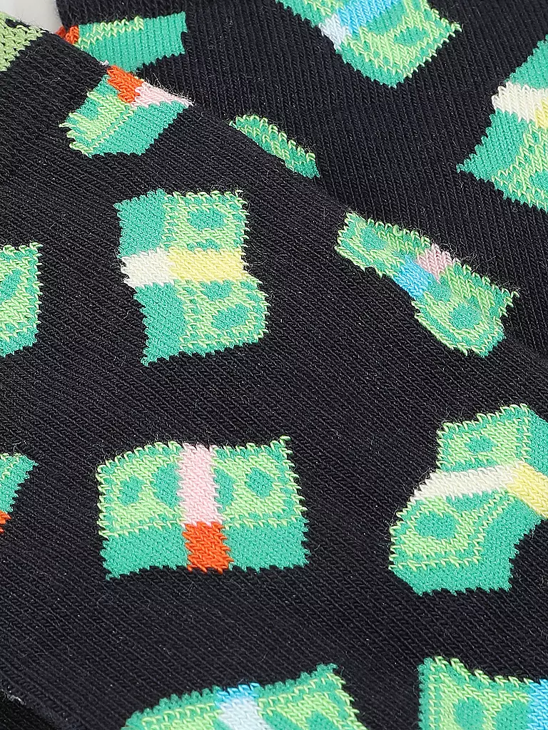 HAPPY SOCKS | Calcetines de mujer MONEY MONEY 36-40 azul marino | Azul