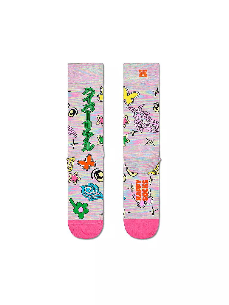 HAPPY SOCKS | Calcetines de mujer OUT OF THIS WORLD SOCK 36-40 beige | Multicolor
