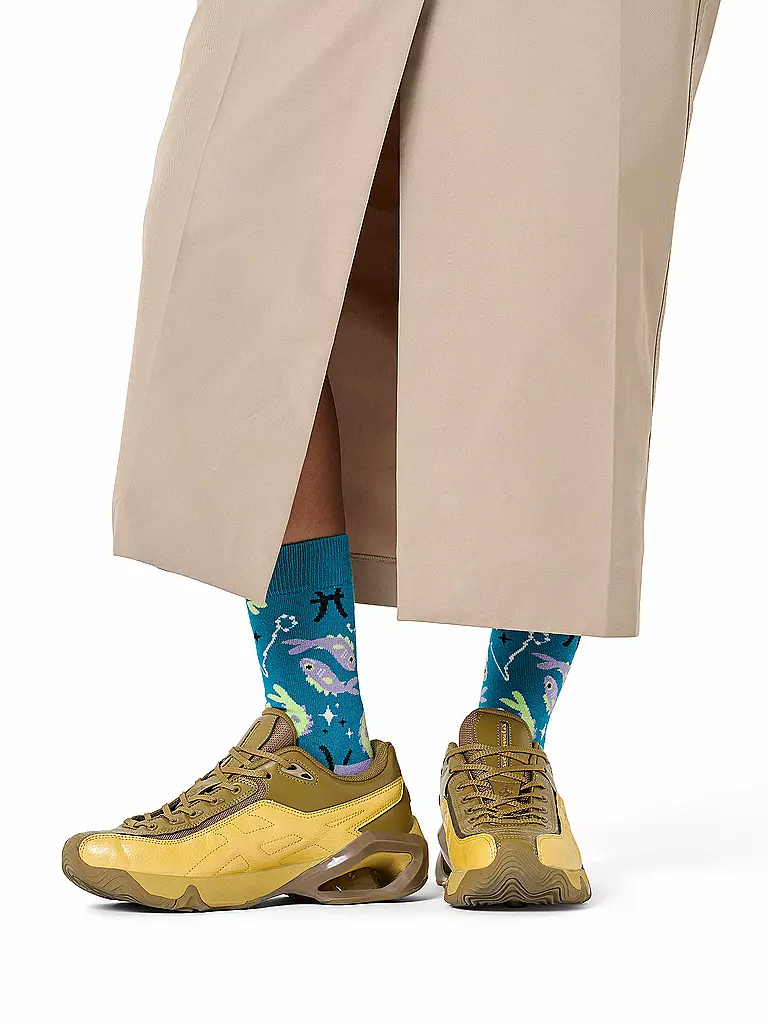 HAPPY SOCKS | Calcetines de mujer PISCIS 36-40 azul marino | Azul