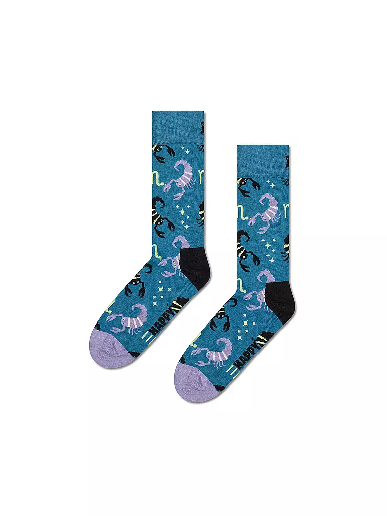 HAPPY SOCKS | Calcetines de mujer SCORPION 36-40 azul marino | Azul
