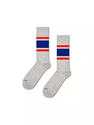HAPPY SOCKS | Calcetines de mujer SIMPLE STRIPE 36-40 grey | Gris claro