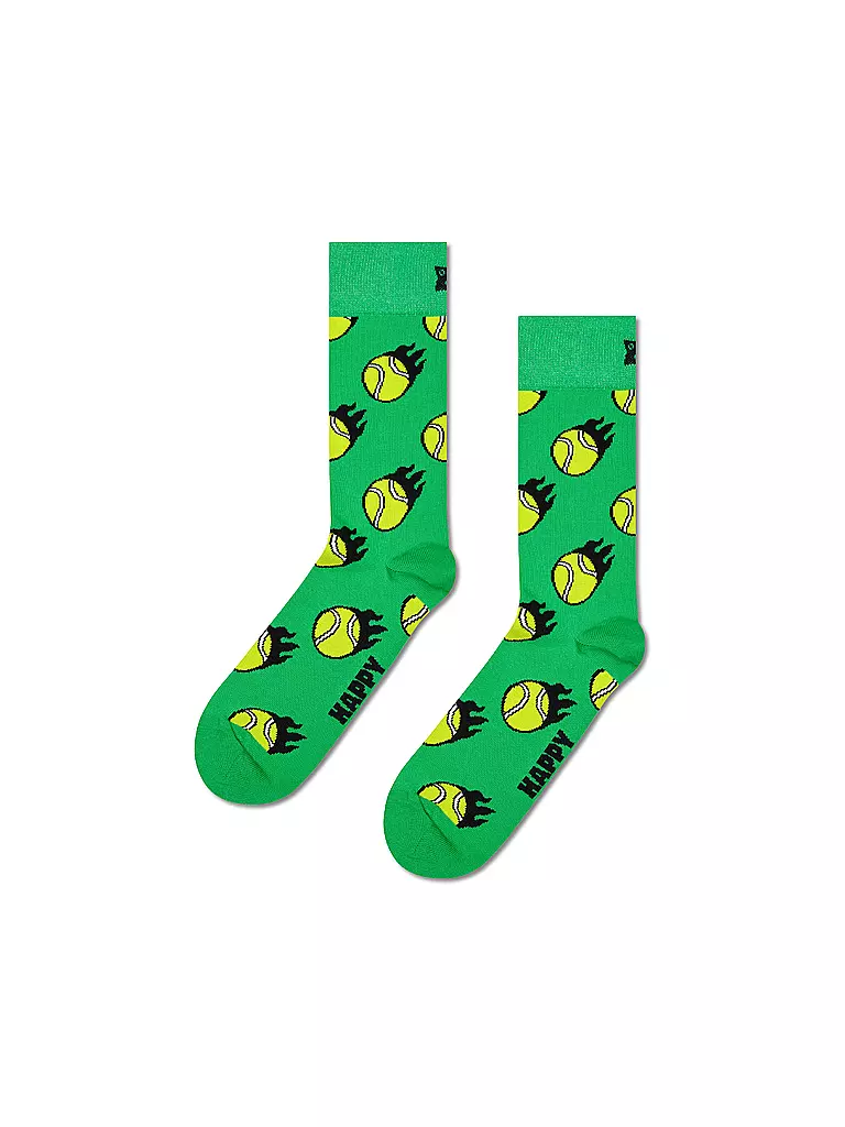 HAPPY SOCKS | Calcetines de mujer TENNIS BALL 36-40 green | Verde