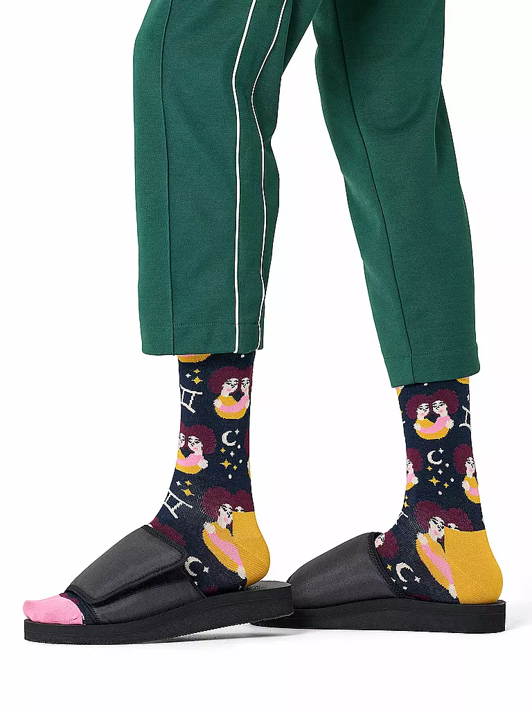 HAPPY SOCKS | Calcetines de mujer ZWILLING 36-40 azul marino | Azul oscuro