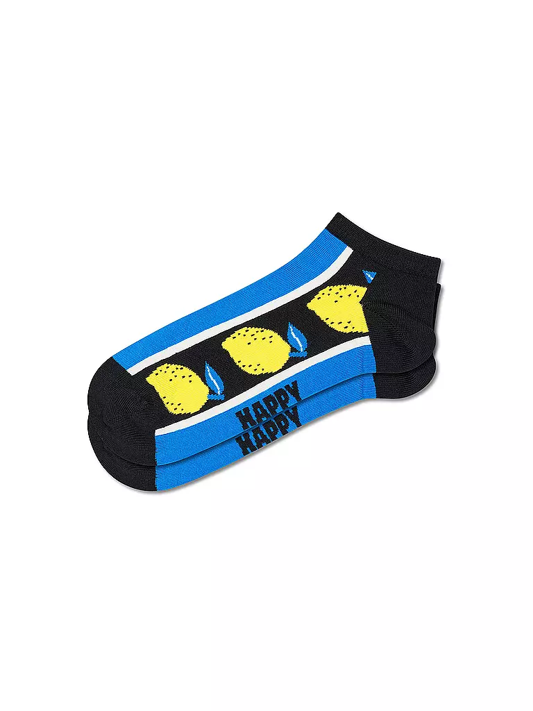 HAPPY SOCKS | Calcetines deportivos para hombre LEMON 41-46 azul | Azul