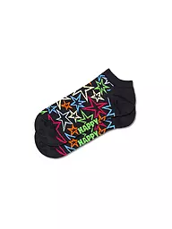 HAPPY SOCKS | Calcetines deportivos para hombre MEGA STAR 41-46 negro | Negro