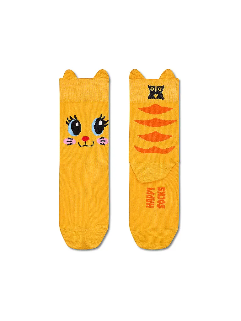 HAPPY SOCKS | Calcetines infantiles CAT naranja | 