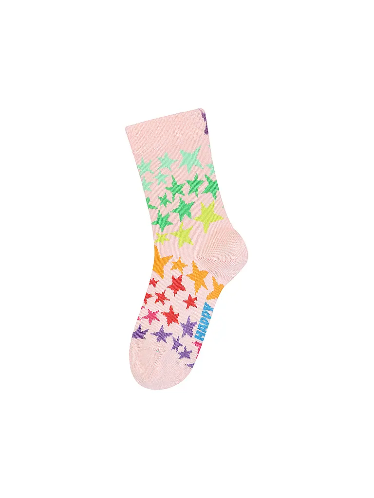 HAPPY SOCKS | Calcetines infantiles STAR rosa | Rosa