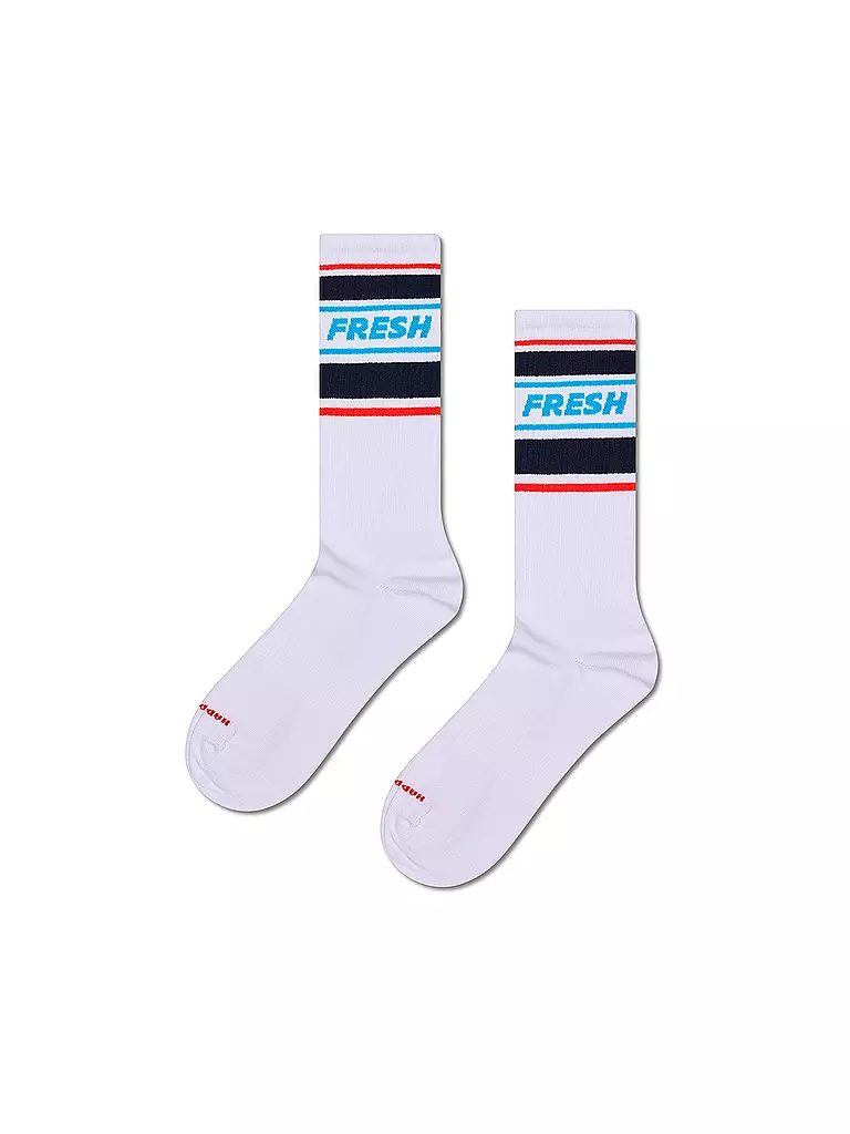 HAPPY SOCKS | Calcetines para hombre FRESH SNEAKER 41-46 blanco | Blanco