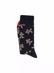HAPPY SOCKS | Calcetines para hombre GINGERBREAD 41-46 azul marino | Azul