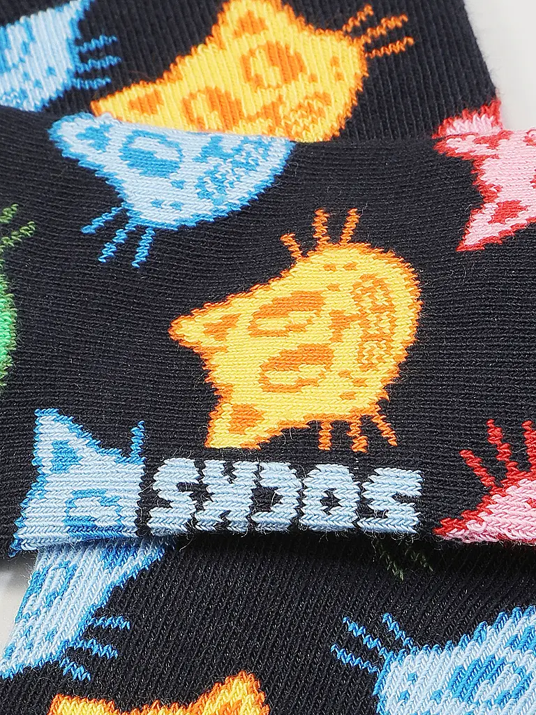 HAPPY SOCKS | Calcetines para niños CAT SOCK azul marino | Azul oscuro