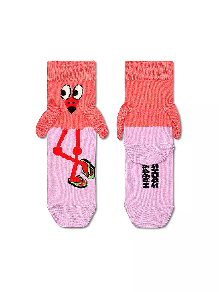 HAPPY SOCKS | Calcetines para niños FLAMINGO  light purple | Fucsia