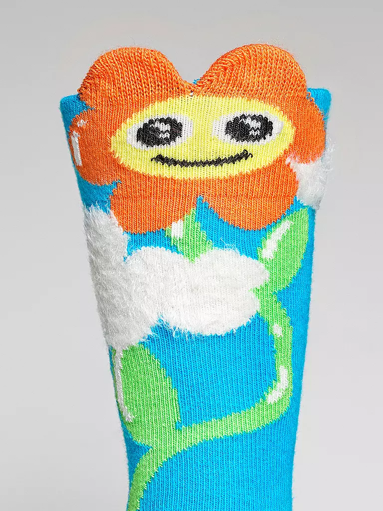 HAPPY SOCKS | Calcetines para niños GROWING FLOWER Turquesa | 
