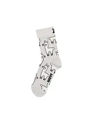 HAPPY SOCKS | Calcetines para niños LLAMA gris | Gris claro