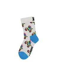 HAPPY SOCKS | Calcetines para niños MOTORBIKE gris | Gris claro