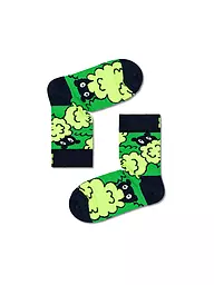 HAPPY SOCKS | Calcetines para niños PEEKABOO navy | Verde
