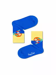 HAPPY SOCKS | Calcetines para niños SURFING BUNNY azul medio | Azul