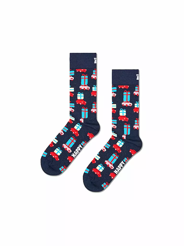 HAPPY SOCKS | Damen Geschenkset 3er Pkg. HOLIDAY 36-40 green | Verde