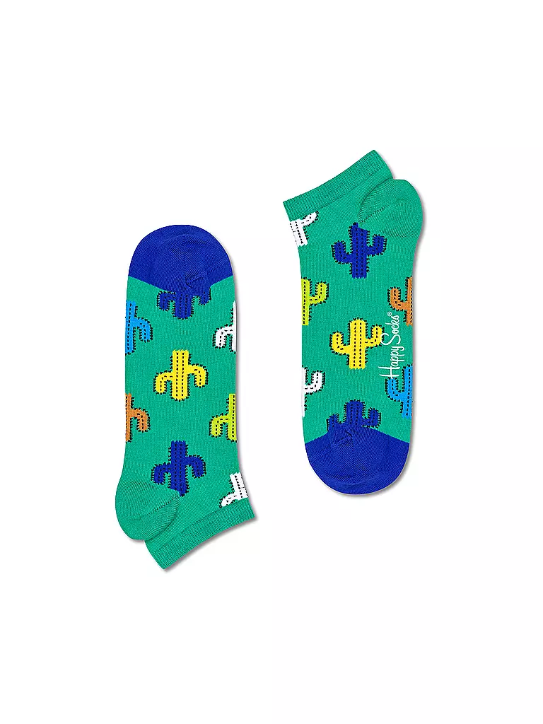 HAPPY SOCKS | Damen Sneakersocken CACTUS 36-40 green | Verde