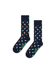 HAPPY SOCKS | Damen Socken FLAMINGO 36-40 navy | Azul oscuro