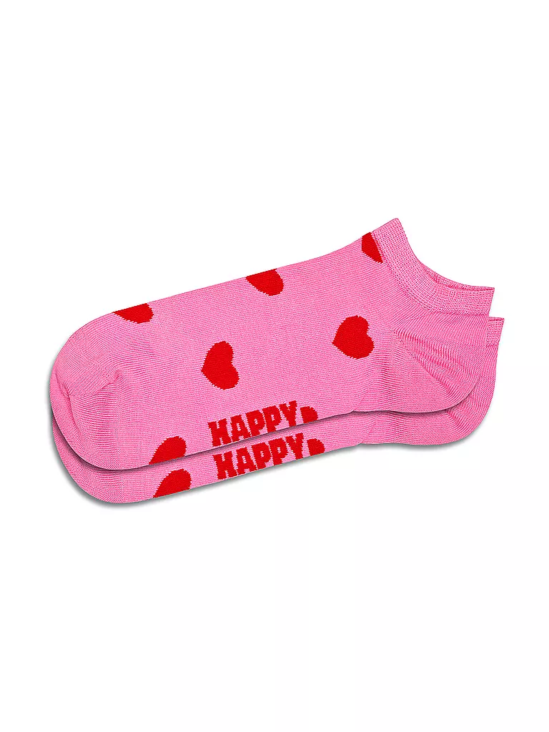 HAPPY SOCKS | Damen Socken HEART 36-40 rosa  | Fucsia
