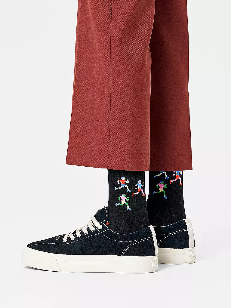 HAPPY SOCKS | Damen Socken RUNNERS SOCK  36-40 black | Negro