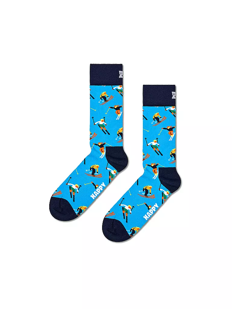 HAPPY SOCKS | Damen Socken SKIING 36-40 blue | Azul