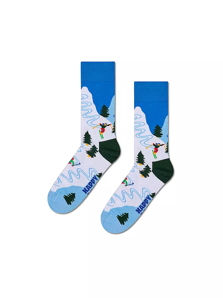 HAPPY SOCKS | Herren Geschenkset 2er Pkg WINTER SPORTS 41-46 white | Blanco