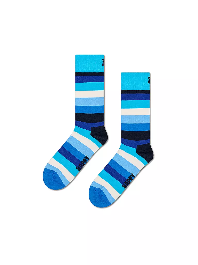 HAPPY SOCKS | Juego de regalo para hombre, paquete de 4, CALCETINES MARINOS 41-46, azul marino | 