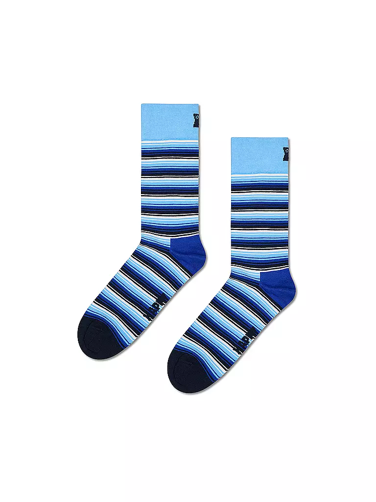 HAPPY SOCKS | Juego de regalo para hombre, paquete de 4, CALCETINES MARINOS 41-46, azul marino | 