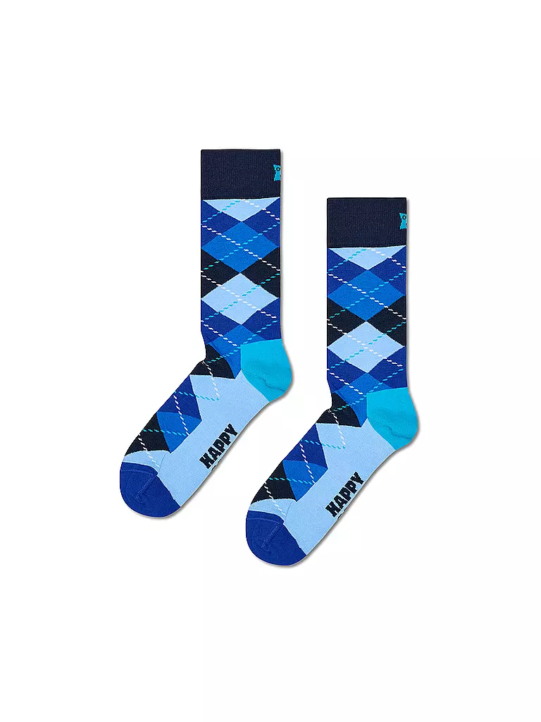 HAPPY SOCKS | Juego de regalo para hombre, paquete de 4, CALCETINES MARINOS 41-46, azul marino | 