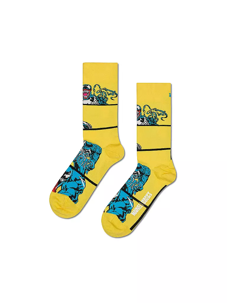 HAPPY SOCKS | Set de regalo para hombre, paquete de 3, SPIDER MAN 41-46 púrpura |