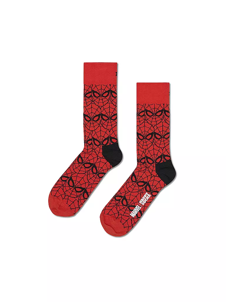 HAPPY SOCKS | Set de regalo para hombre, paquete de 3, SPIDER MAN 41-46 púrpura |
