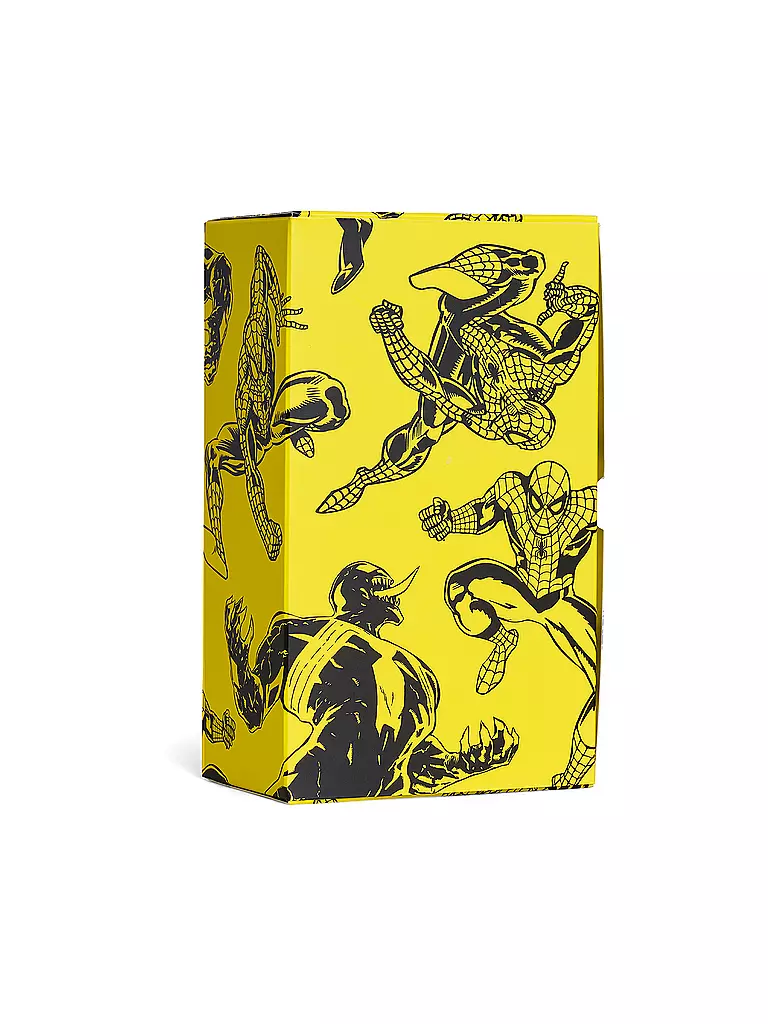 HAPPY SOCKS | Set de regalo para hombre, paquete de 3, SPIDER MAN 41-46 púrpura |