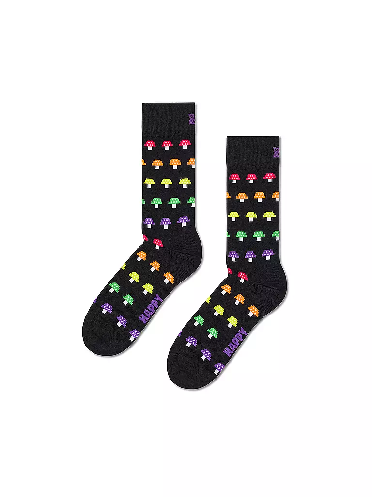HAPPY SOCKS | Set de regalo para hombre 4 unidades GAMER 41-46 negro | 