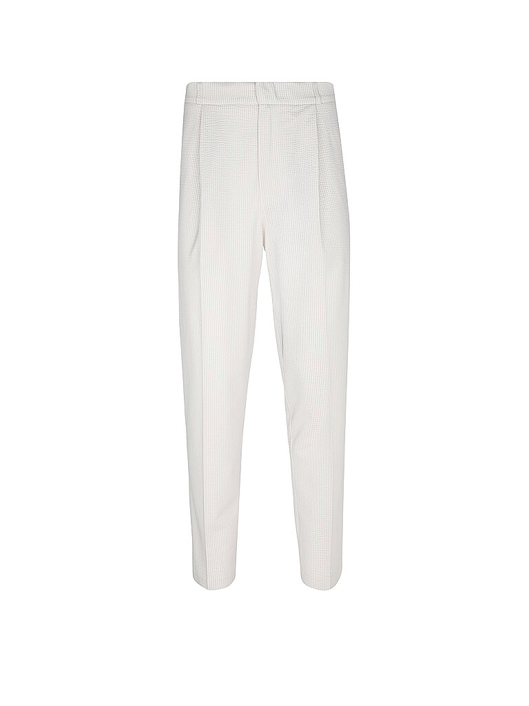 Pantalones de traje crema 48