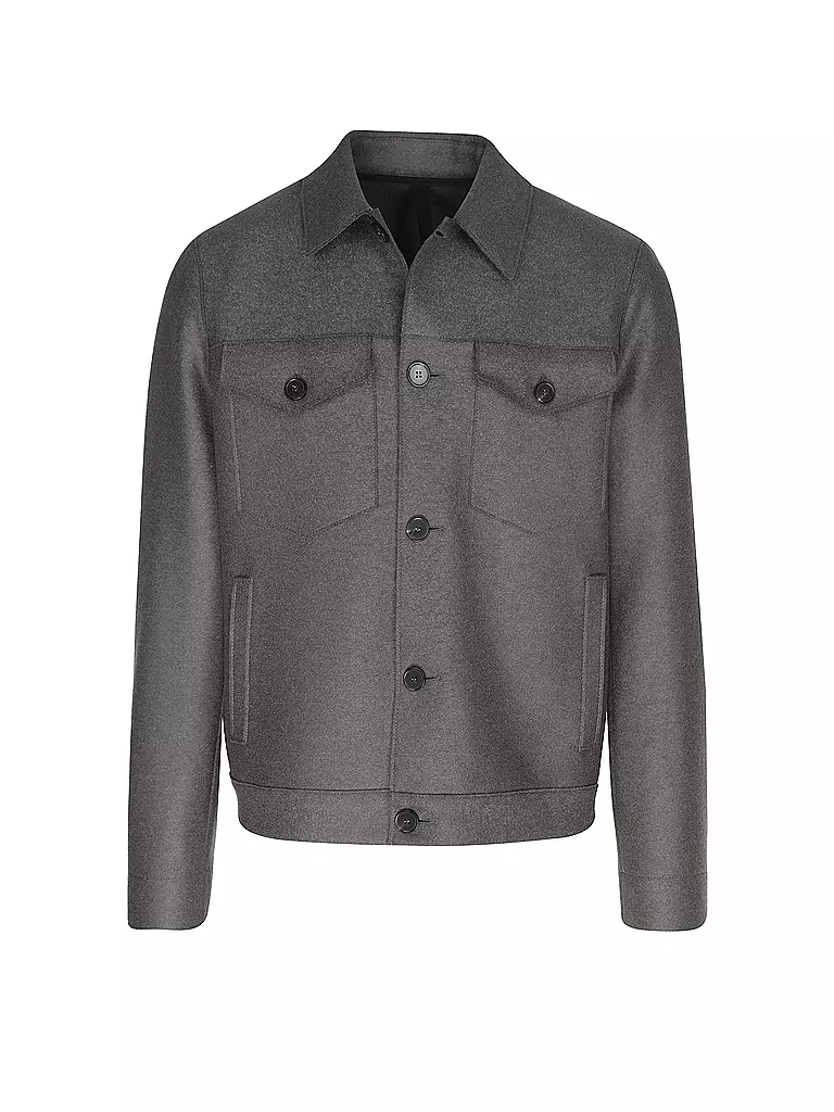 HARRIS WHARF LONDON | Chaqueta de lana | Gris