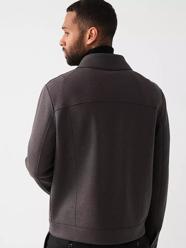 HARRIS WHARF LONDON | Chaqueta de lana | Gris