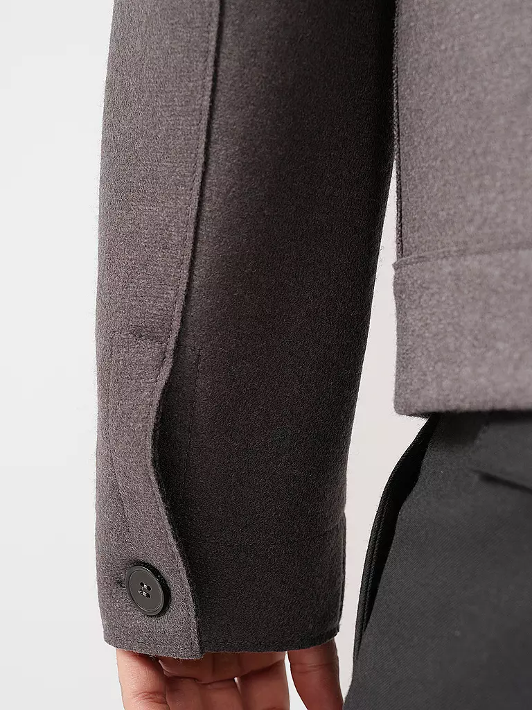 HARRIS WHARF LONDON | Chaqueta de lana | Gris