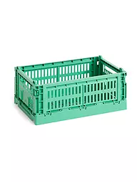 HAY | Caja de almacenamiento Colour Crate S | Menta