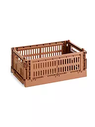 HAY | Caja de almacenamiento Colour Crate S | Camel