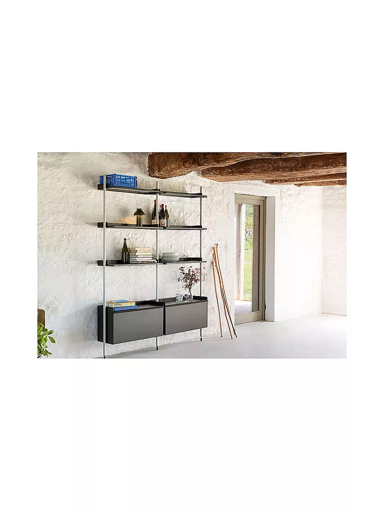 HAY | Caja de almacenamiento Colour Crate S | Oliva