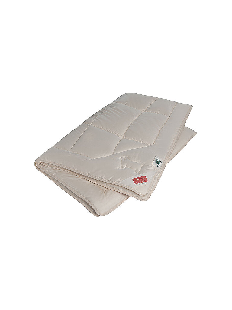 Edredón BIO WOOL 140x200cm Blanco natural beige